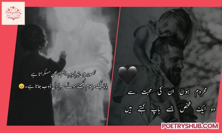 80 Deep Reflections in Poetry on Father’s Death in Urdu