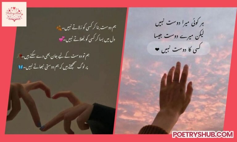 Friendship Poetry In Urdu: Best Dosti Shayari Collection 2026