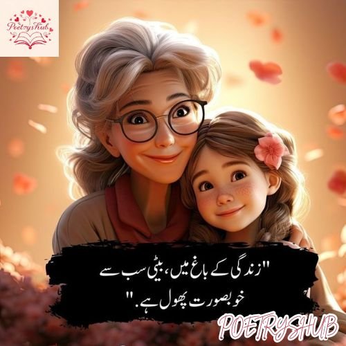 Heartfelt Beti Quotes in Urdu About Parental Love