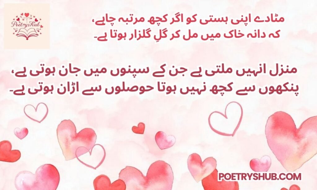 Motivational Urdu Shayari About Life Struggles