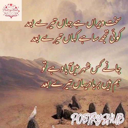 Two-Line Urdu Poetry Expressing the Loss of a Father
