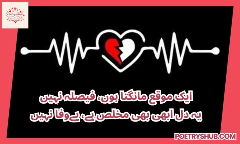 150+ Sorry Poetry in Urdu Text – Maafi Shayari 2 Lines