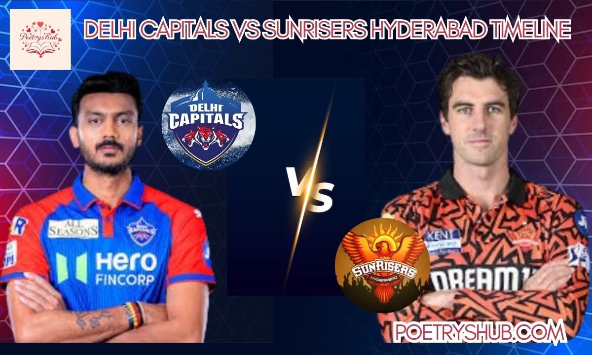 Delhi Capitals vs Sunrisers Hyderabad Timeline – Full Match History & Stats