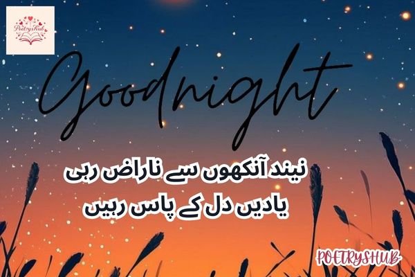 Sad Night Poetry in Urdu Text (Copy & Paste)